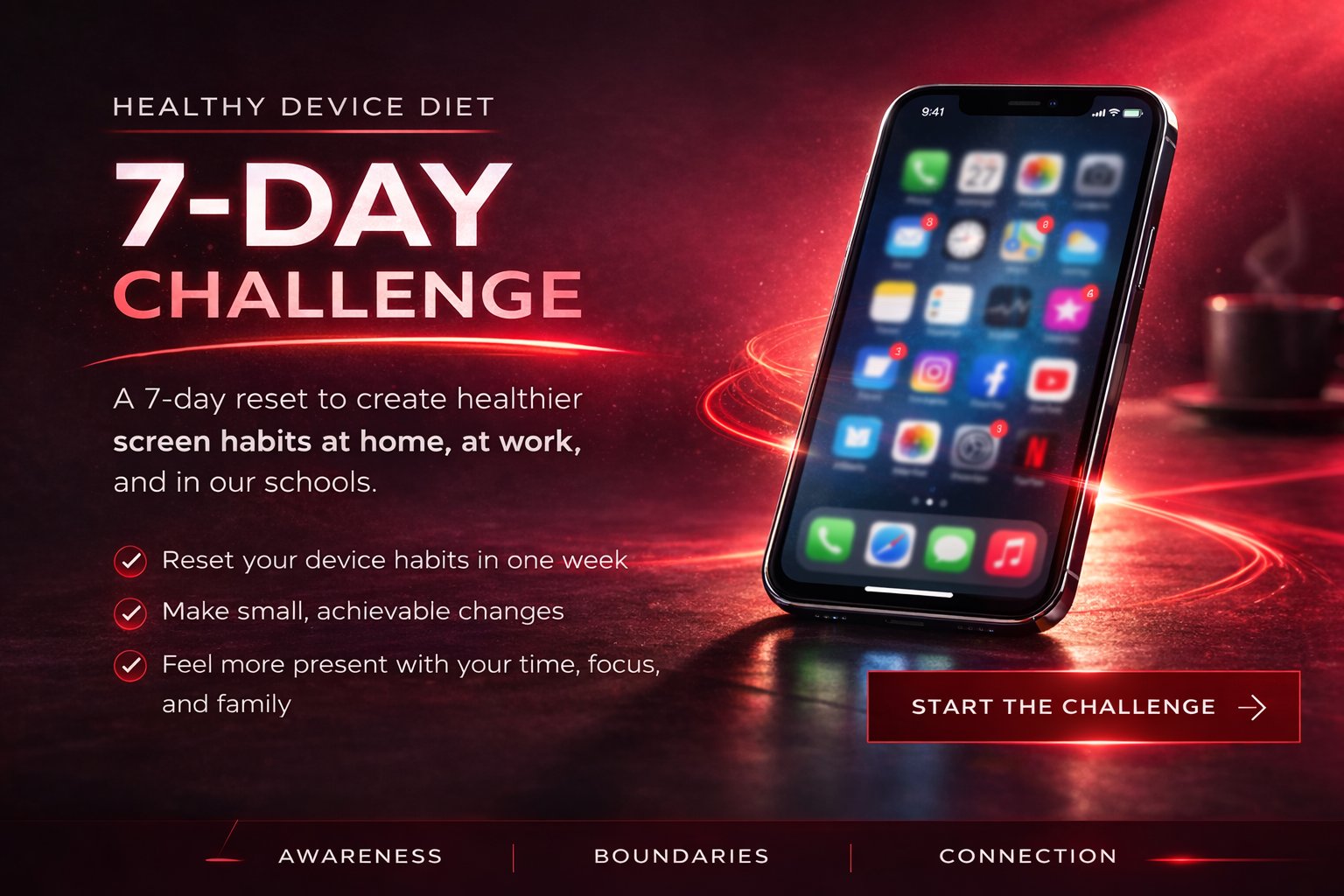 Healthy Device Diet 7-Day Challenge